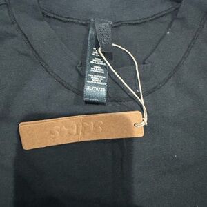 Black Crew Neck Tank